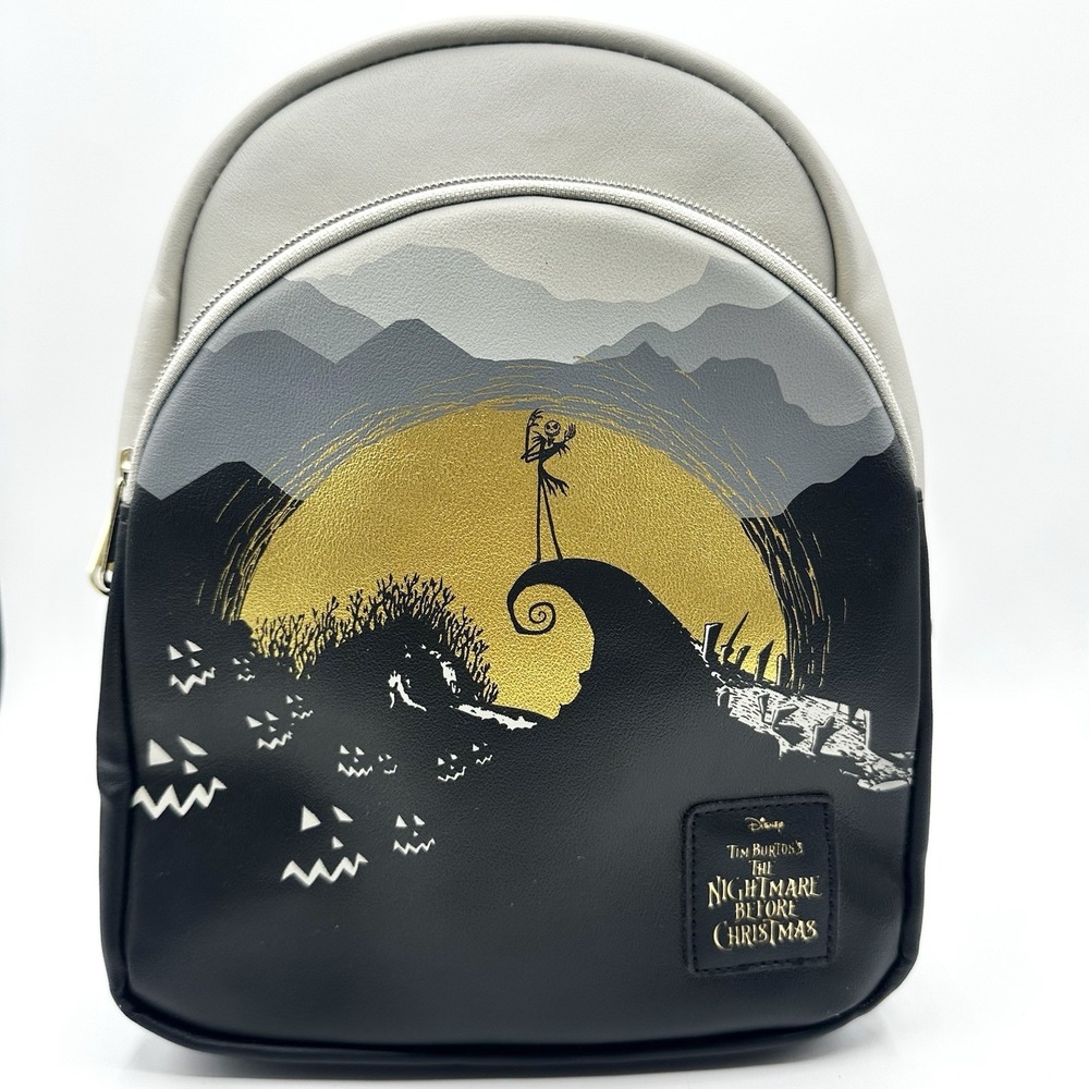Loungefly Disney The Nightmare Before Christmas Mini Backpack Jack Golden Moon
